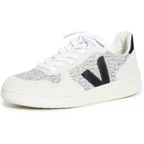 Veja Womens V10 SneakersSnowBlack