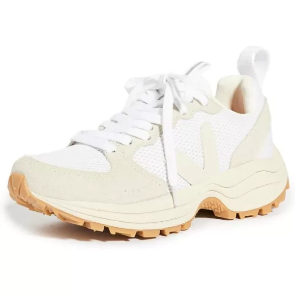 Veja Womens Venturi Trainer SneakersWhite PierreNatural