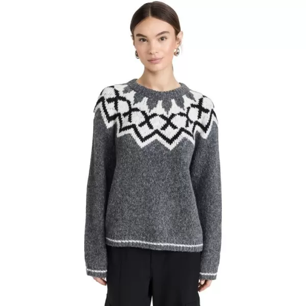 Velvet Womens Alexa SweaterMedium Heather Grey