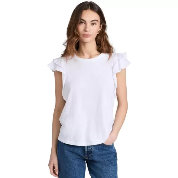 Veronica Beard Jean Womens Akeela TeeWhite