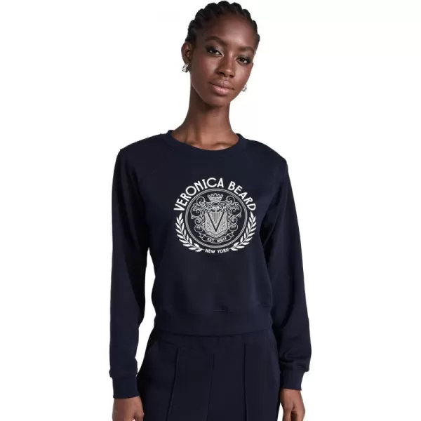 Veronica Beard Jean Womens Beaumont Logo SweatshirtNavy