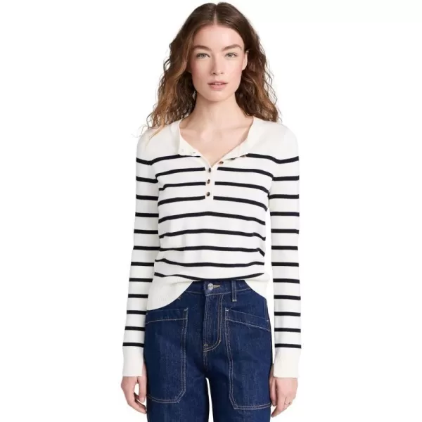 Veronica Beard Jean Womens Dianora TopOff WhiteNavy