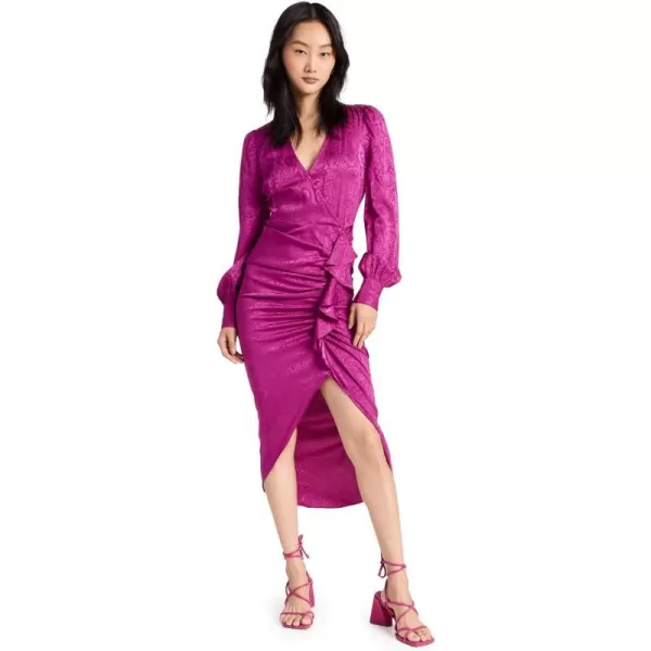 Veronica Beard Womens Weiss DressBright Magenta