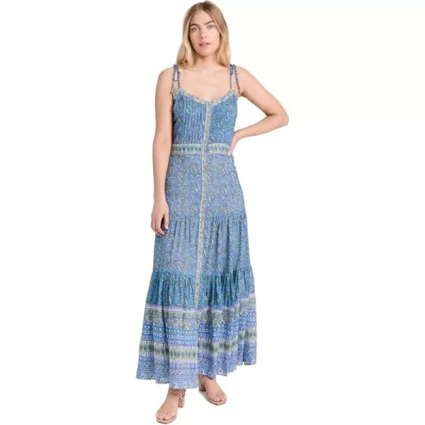 Veronica Beard Womens Windansea DressElectric Blue Multi