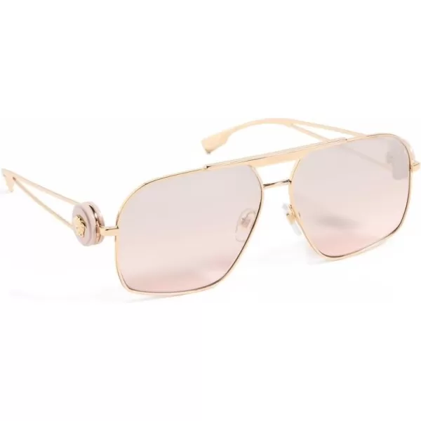 Versace Womens VE2269 Square SunglassesGold