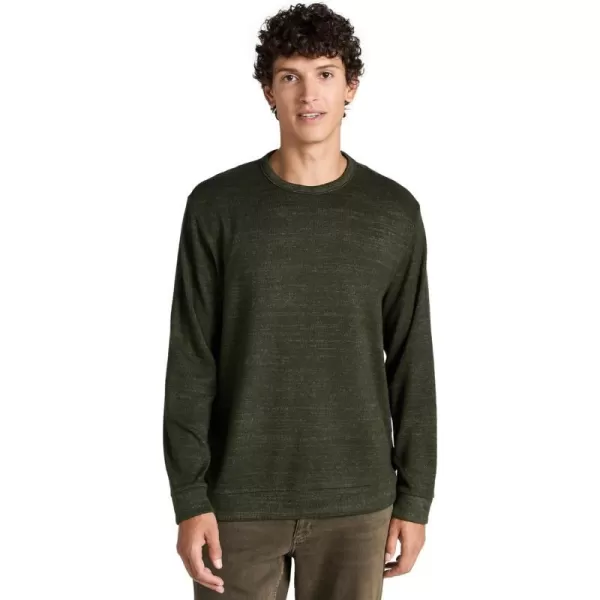 Vince Mens Drapey Rayon CrewH Moss Green