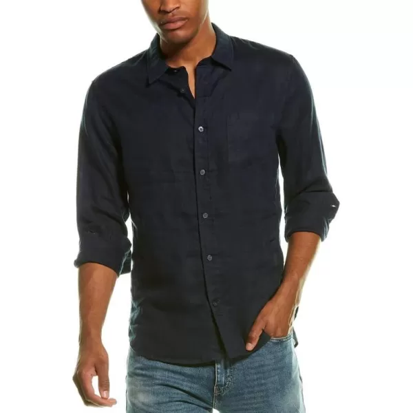 Vince Mens Linen ShirtCoastal