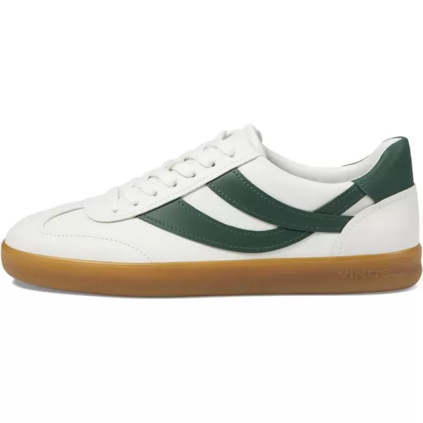 Vince Mens OasisM SneakersChalk WhitePine Green Leather