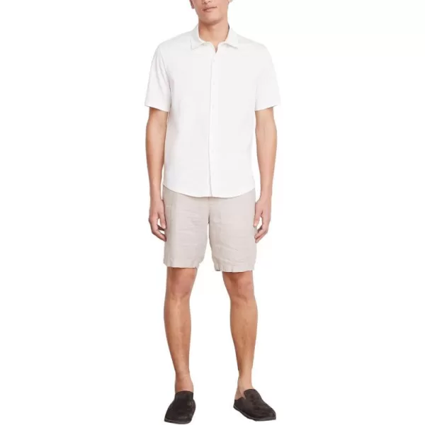 Vince Mens SS Button Down ShirtOffwhite