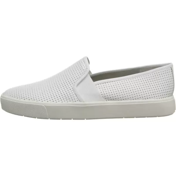 Vince Womens Blair Slip On Fashion SneakersWhite Leather