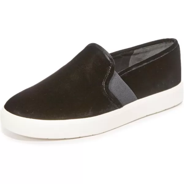 Vince Womens Blair Slip On SneakersBlack Velvet