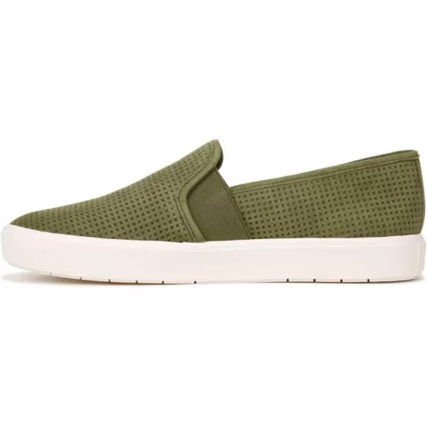 Vince Womens Blair Slip On SneakersFern Green Suede