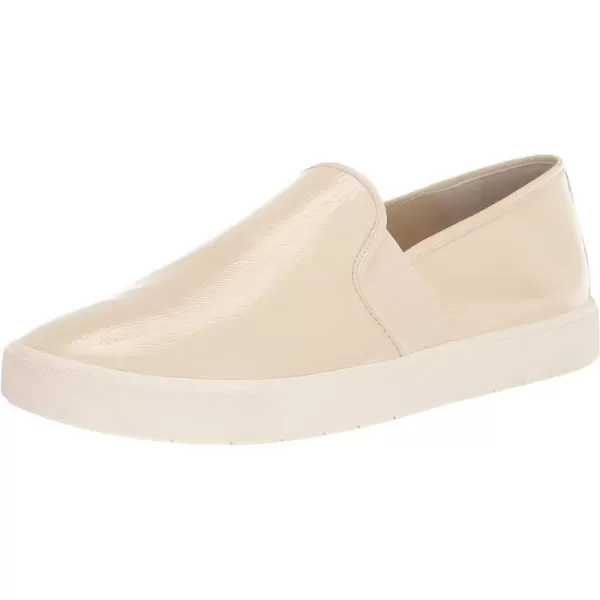 Vince Womens Blair Slip On SneakersMoonlight Crinkle Patent Leather