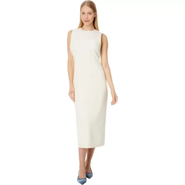 Vince Womens Crew Neck Sheath DressOffwhite