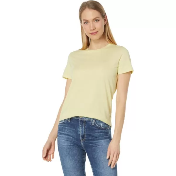 Vince Womens Essential CrewMelon Dew