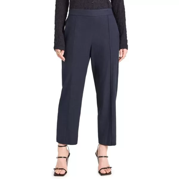 Vince Womens Mid Rise Tapered Pull On PantsMarina