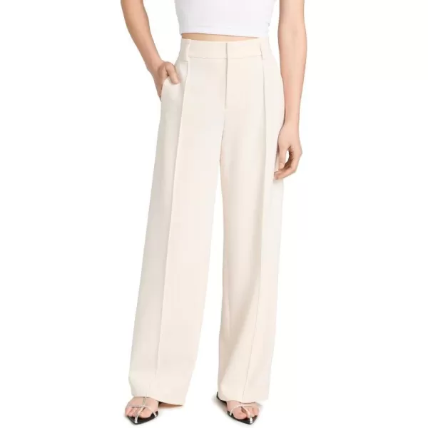 Vince Womens Pintuck Wide Leg PantsOffwhite