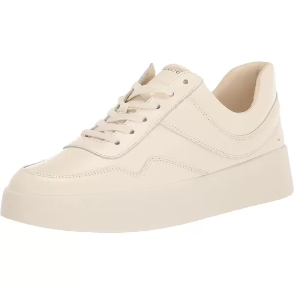 Vince Womens Warren Court Lace Up SneakerMilk White Leather