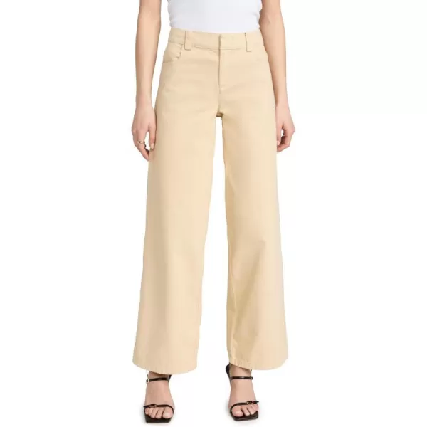 Vince Womens Washed Twill Wide Leg PantsHaystack