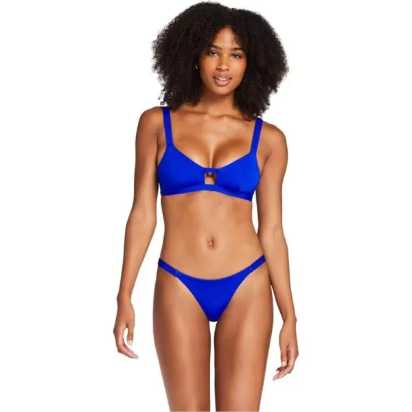 Vitamin A Womens Midori Bikini BottomsSardinia Blue Ecolux