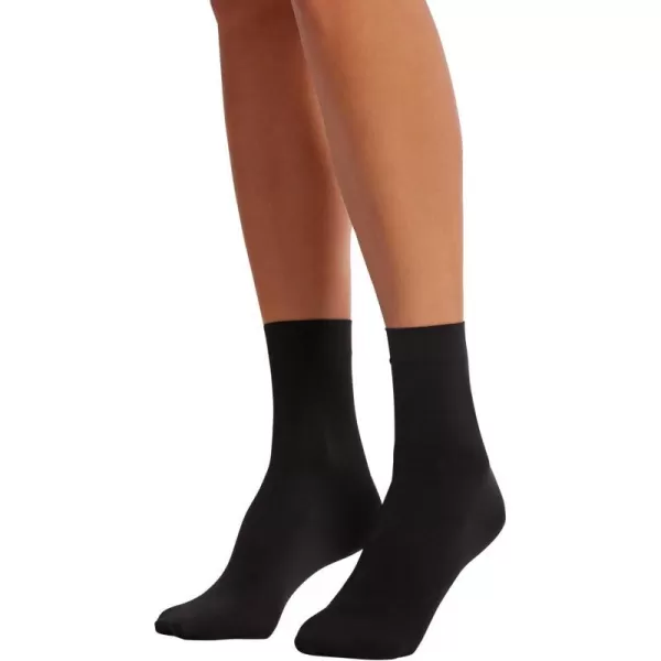 WOLFORD Aurora 70 Socks For WomenBlack