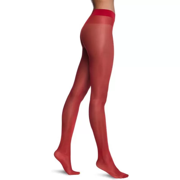 WOLFORD Satin Touch 20 Tights For WomenRed Dahlia