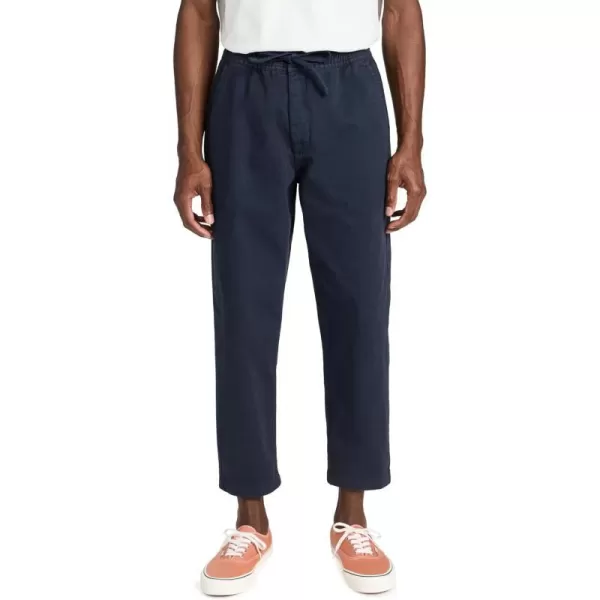 Wax London Mens Kurt Cotton Twill PantsNavy