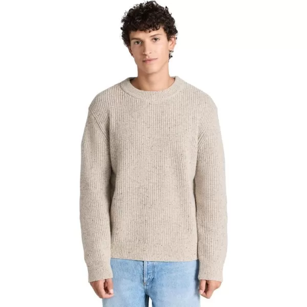 Wax London Mens Wilde Crew SweaterNatural