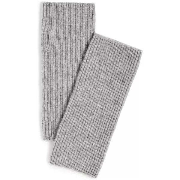 White  Warren Womens Cashmere HandwarmersGrey Heather