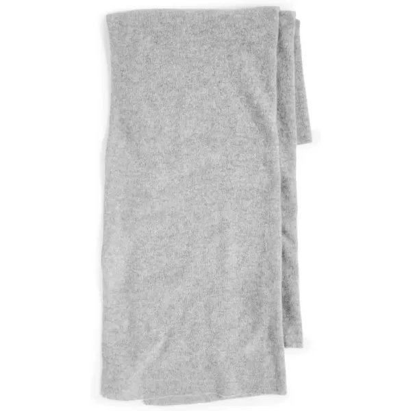 White  Warren Womens Cashmere ScarfGrey Heather