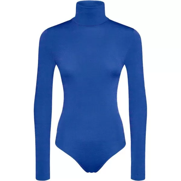 Wolford Colorado String Body for Women LongSleeve Bodysuit Seamless Fit Versatile Style Perfect for Casual amp Formal WearDazzling Blue