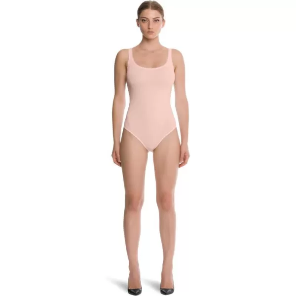 Wolford Jamaika String Body for Women Seamless Comfortable Bodysuit Tank Top Ideal for Layering under Tight Fitting JacketsRosepowder