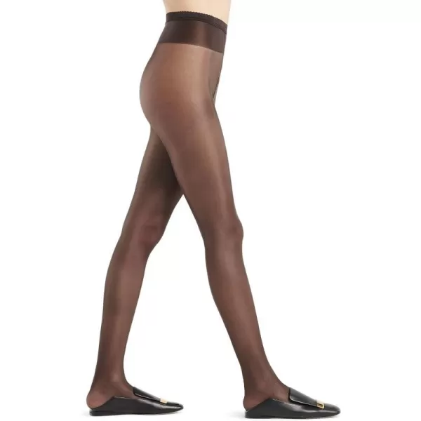 Wolford Neon 40 Denier SemiOpaque Shiny Tights For Women Pantyhose SemiSheer Hosiery Soft Waistband Comfort Everyday WearSoft Cacao