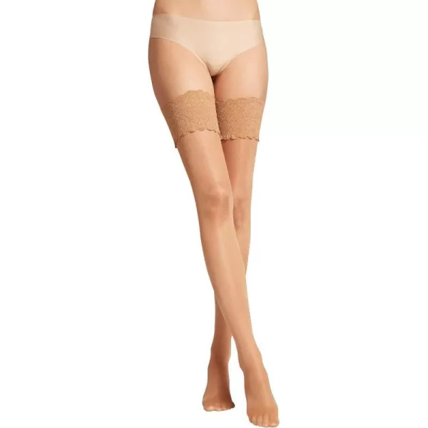 Wolford Satin Touch 20 StayUp For WomenGobi