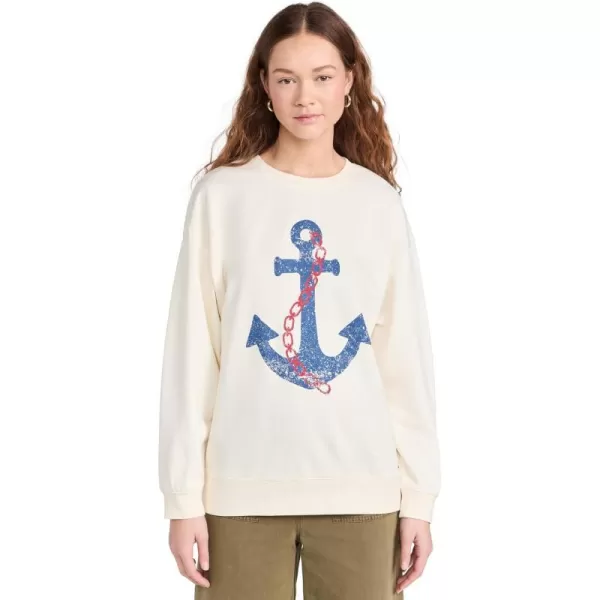 Womens Alexa Anchor SweatshirtOffwhite