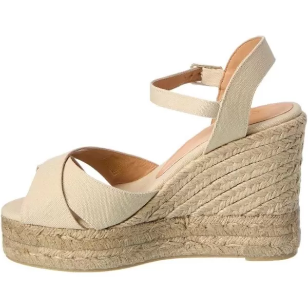 Womens Blaudell 80 Wedge Espadrille SandalsIvory