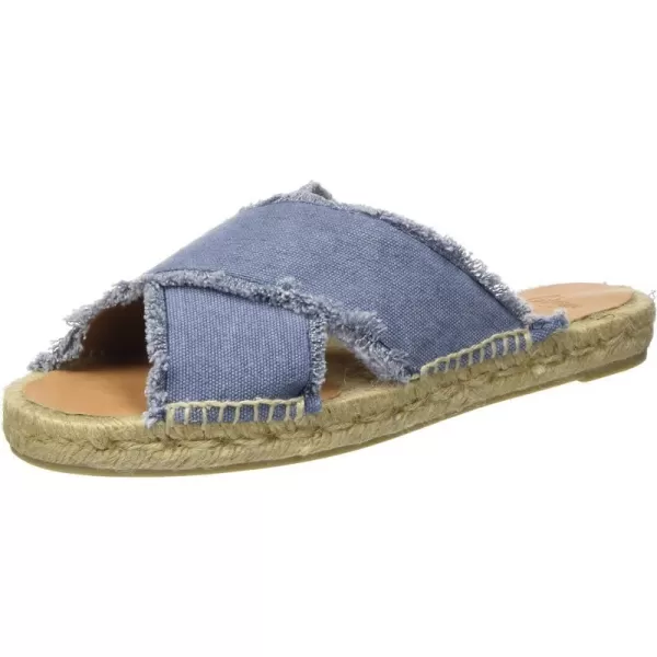 Womens Blaudell 80 Wedge Espadrille SandalsJeans Claro