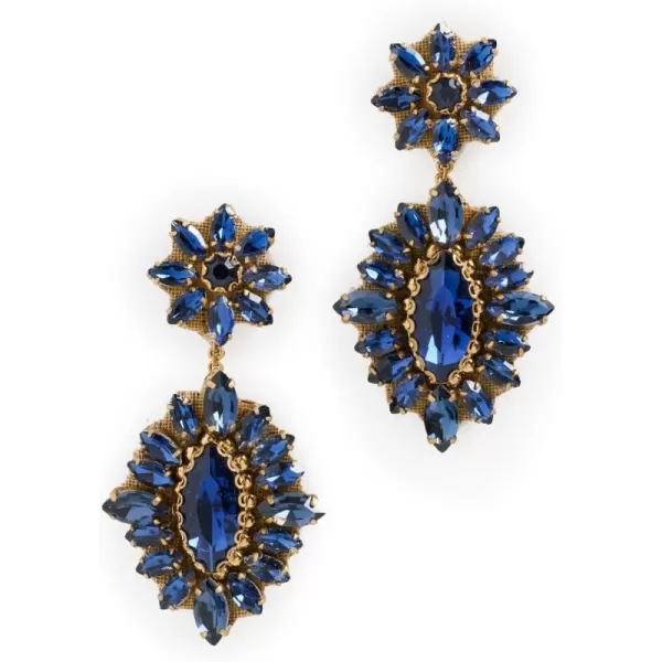 Womens Deepa By Deepa Gurnani Alianah EarringsSapphire