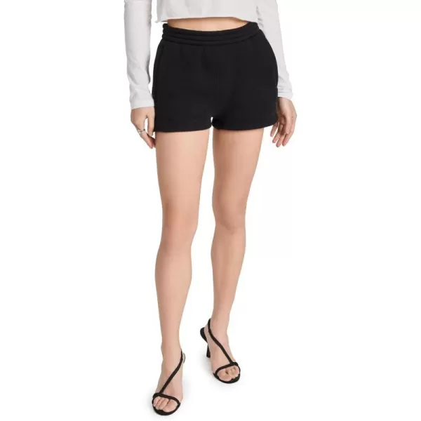 Womens Essential Terry Sweat ShortsBlack