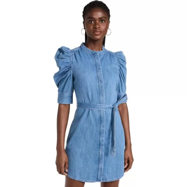 Womens Gillian Mini Denim DressBluebird