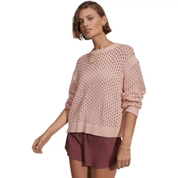 Womens Hains Knit CrewRose Smoke