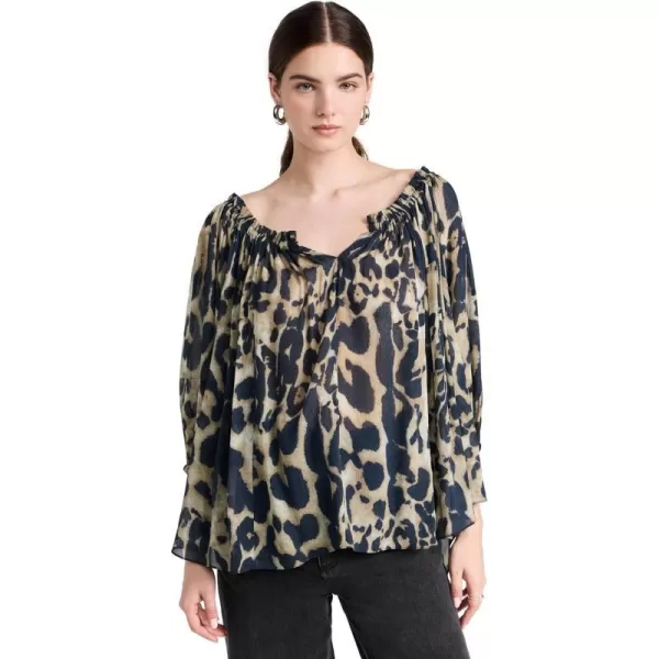 Womens Jalani BlouseLeopard