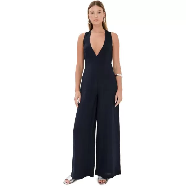 Womens Je TAime JumpsuitNavy