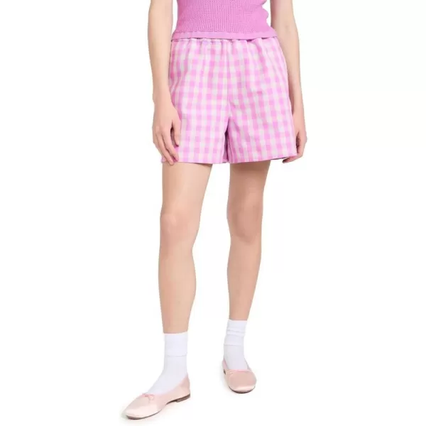 Womens Nannett ShortsPink Copenhagen Check