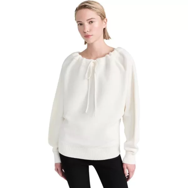 Womens Ruched Dolman SweaterIvory