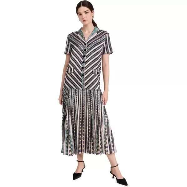 Womens Sonia C DressPothos Stripe Plmt