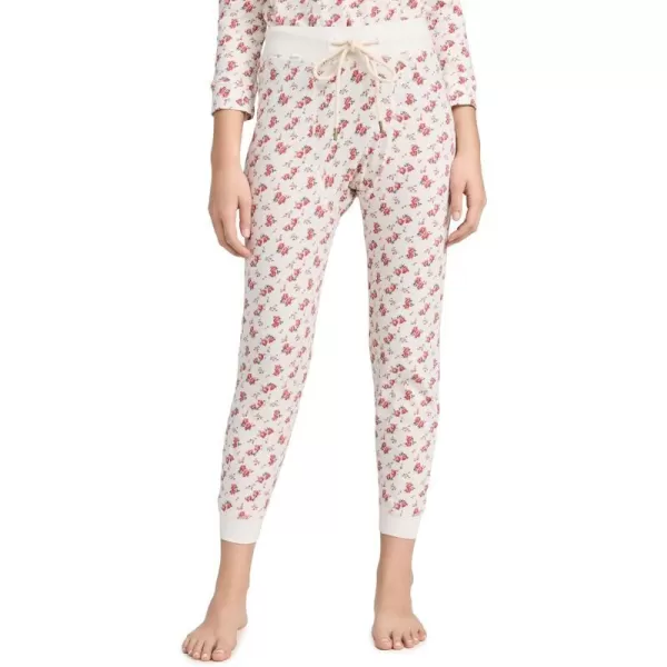 Womens The Long John SweatpantsTeatime Rose Print