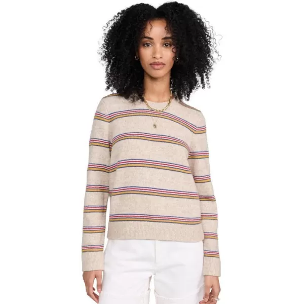 Womens The Shrunken PulloverWaterfront Stripe