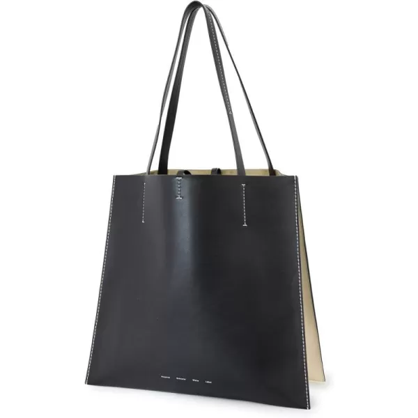 Womens Twin ToteBlackIvory
