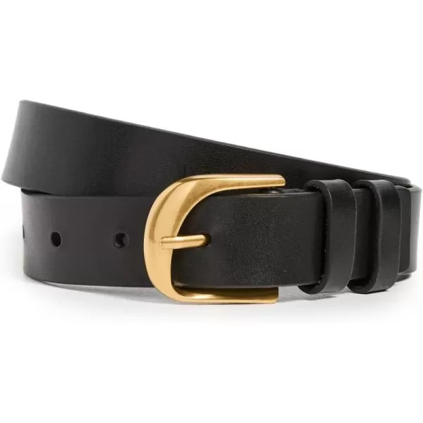 Womens Twist Buckle BeltNoir